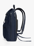Carl Friedrik City-Hopper nylon backpack 23L with leather trims (British brand)