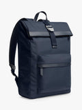 Carl Friedrik City-Hopper nylon backpack 23L with leather trims (British brand)