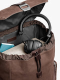 Carl Friedrik Traverse leather backpack 27L chocolate - British product