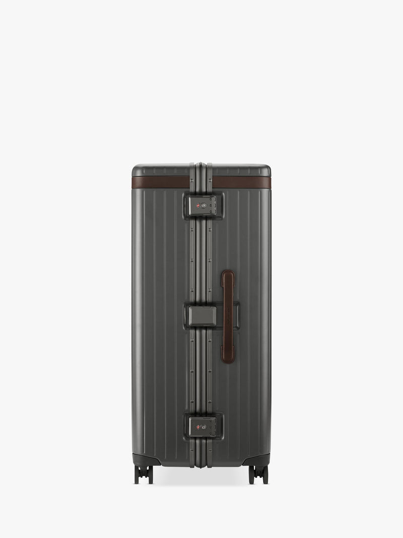 Carl Friedrik Check-In 79cm large hard-sided suitcase (British brand)