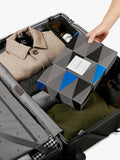Carl Friedrik Check-In 79cm large hard-sided suitcase (British brand)