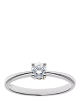John Lewis Mogul 18ct White Gold Diamond Engagement Ring- Buy online at McGrocer