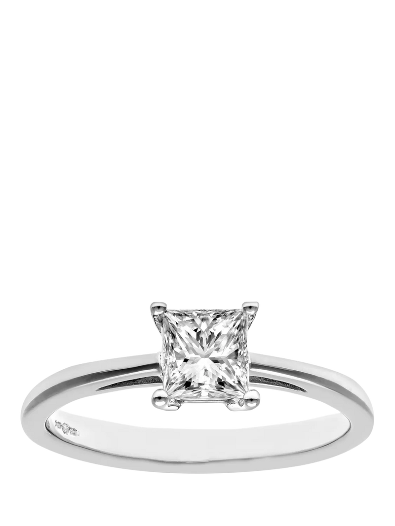 Mogul engagement ring princess diamond 0.75ct - British product