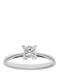 Mogul 18ct white gold princess diamond ring - British product