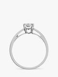 Mogul 18ct white gold princess diamond ring - British product