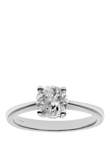 John Lewis Mogul 18ct White Gold 1.00 Carat Diamond Engagement Ring- Buy online at McGrocer