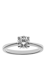 John Lewis Mogul 18ct White Gold 0.75 Carat Diamond Engagement Ring- Buy online at McGrocer