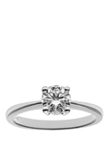 Mogul 18ct white gold diamond engagement ring 0.75 carat (British brand)