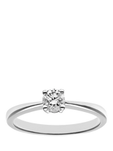 John Lewis Mogul 18ct White Gold Diamond Engagement Ring- Buy online at McGrocer