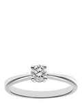 Mogul 18ct white gold diamond engagement ring (British brand)
