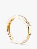 Mogul 9ct yellow gold diamond eternity ring 0.50ct, imported from the UK