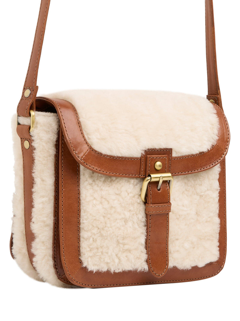 Celtic & Co. sheep leather cross body bag (British brand)