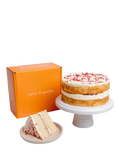 Cutter & Squidge Victoria Sponge Celebration Cake, No Sleeve, Small
