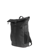 John Lewis Lyle & Scott Water Resistant Rolltop Backpack, Jet Black- Buy online at McGrocer