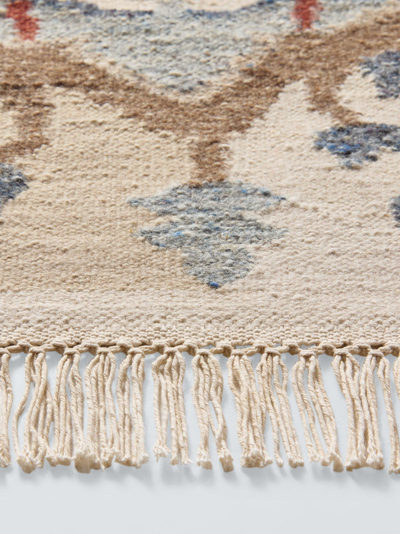 John Lewis Farah Ikat wool rich rug 180x120cm - British product