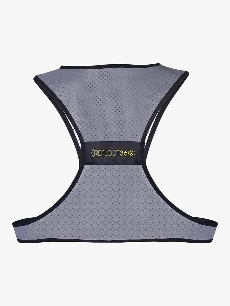 Proviz reflective running vest in silver, British brand