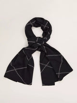 John Lewis Phase Eight Luxe Sparkle Scarf, Black- Buy online at McGrocer