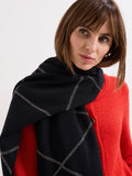 Phase Eight sparkle scarf black 180x60cm, imported from the UK