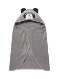 MORI baby hooded towel panda grey, UK version