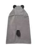 MORI baby hooded towel panda grey, UK version