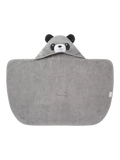 MORI baby hooded towel panda grey, UK version