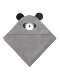 MORI baby hooded towel panda grey, UK version