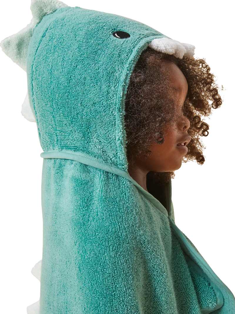 MORI baby dinosaur hooded towel, imported from the UK