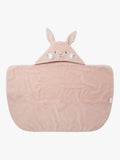 MORI baby hooded towel blush bunny design (British brand)
