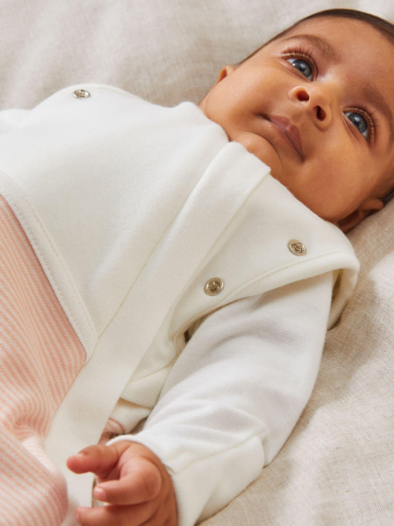 MORI Baby Swaddle Bag Blush newborn - British product