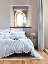 John Lewis Christy Cotton Stripe Seersucker Duvet Cover Set- Buy online at McGrocer