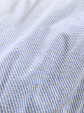 Christy cotton stripe seersucker duvet cover set, UK version