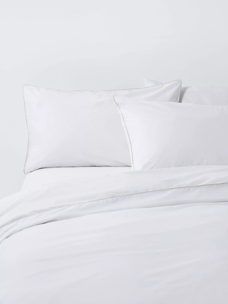 John Lewis organic cotton duvet cover set double 400 thread count - British product