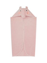 John Lewis MORI Peppa Pig Pink Hooded Bath Towel- Buy online at McGrocer