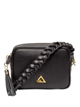 John Lewis Hay Life Ellie Beaumont Leather Camera Bag, Black- Buy online at McGrocer