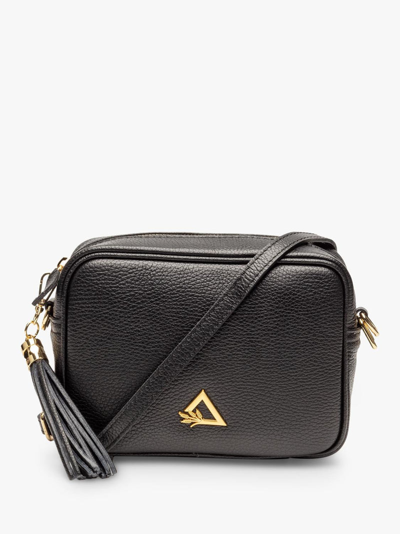 Hay Life leather camera bag black, imported from the UK