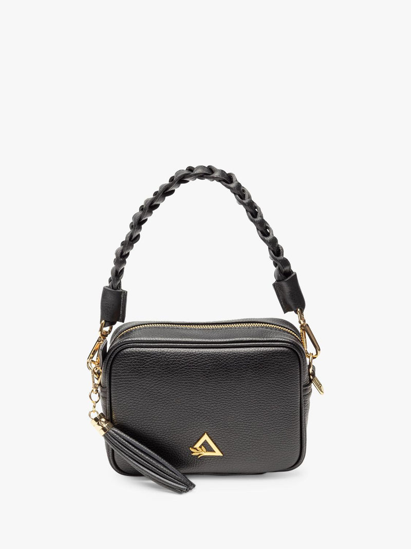 Hay Life leather camera bag black, imported from the UK
