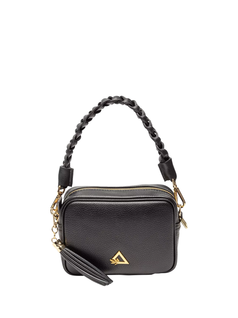 Hay Life leather camera bag black, imported from the UK