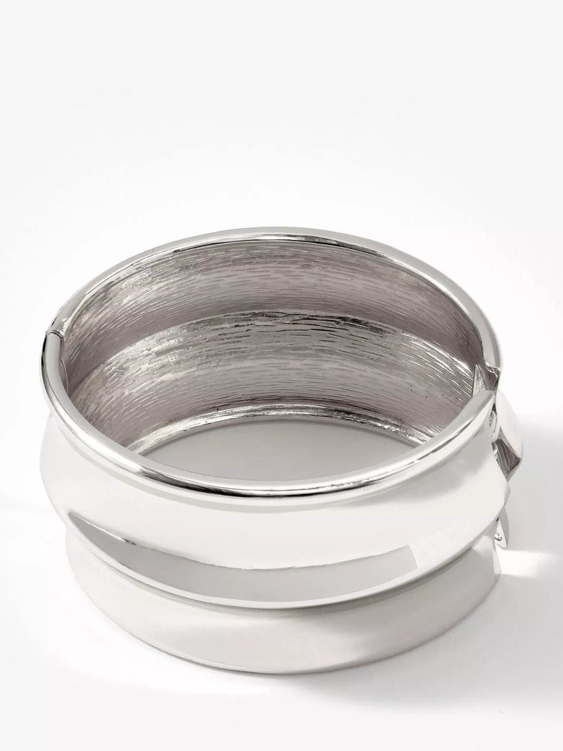 Mint Velvet Statement Ridge Cuff Bracelet