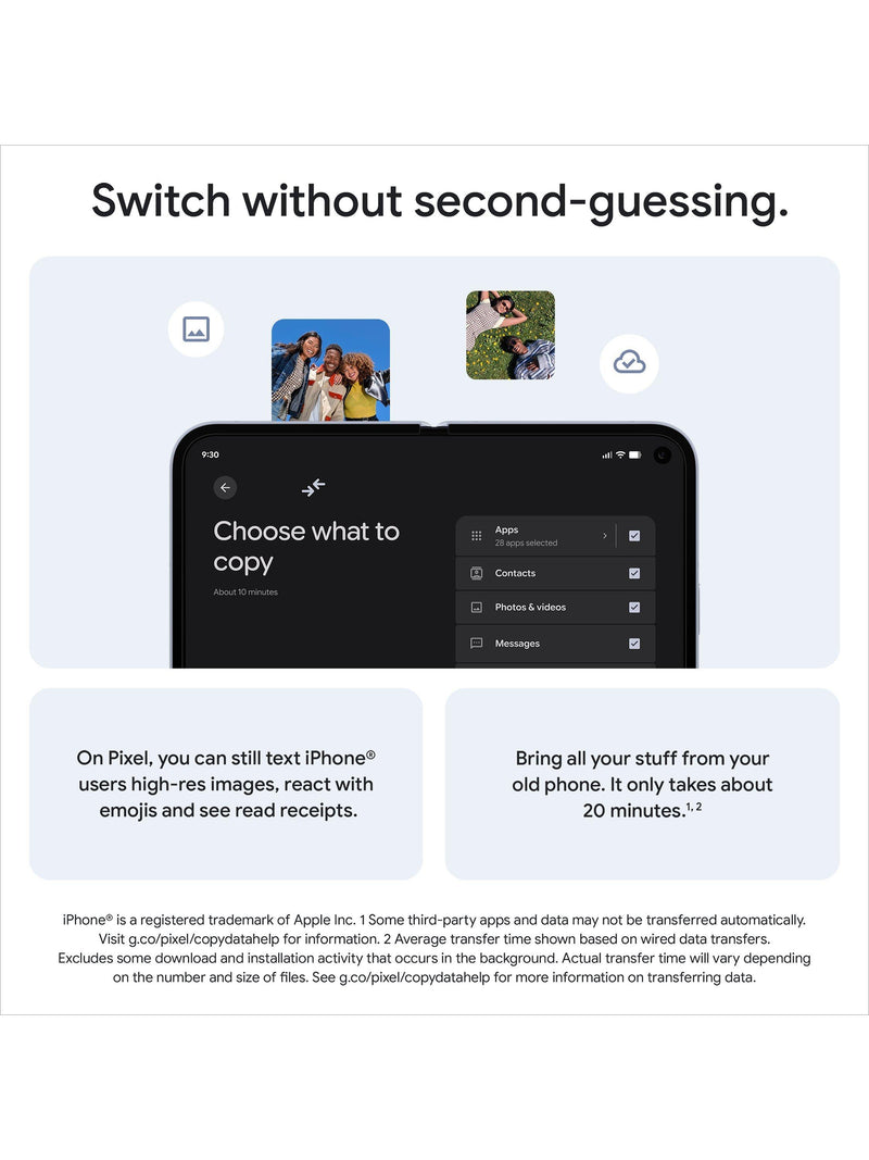 Google Pixel 10 Pro Fold foldable smartphone 6.4 inch (British brand)