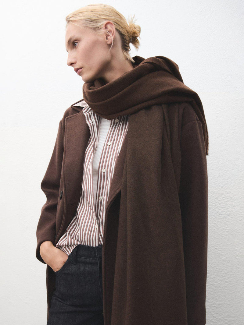 Mango Sweet Rectangular Scarf in polyester - British brand