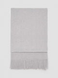 Mango Sweet Rectangular Scarf, Pastel Grey, One Size