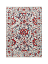 John Lewis Sanderson Anthos Traditional Rug Red 200x140cm- Buy online at McGrocer