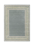 Sanderson Linnean pure wool rug in porcelain with geometric pattern - British product