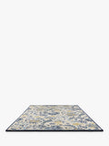 Sanderson Shalimar floral blue wool rich rug 200x140cm - British product