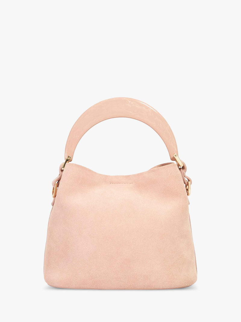 Dune London Dharla recycled leather grab bag, UK version