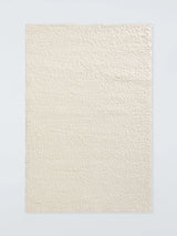 John Lewis John Lewis Merino Wool Rich Boucle Hand Woven Rug, White, 180x120cm- Buy online at McGrocer