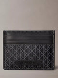 Calvin Klein monogram card holder black (British brand)