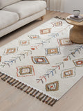 John Lewis Zahar Berber rug white multi 120x180cm, imported from the UK