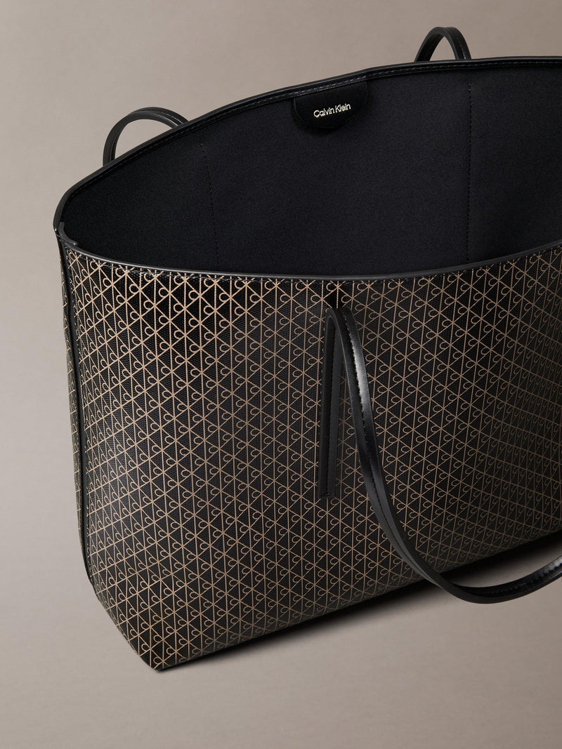 Calvin Klein tote bag black with pouch, UK version