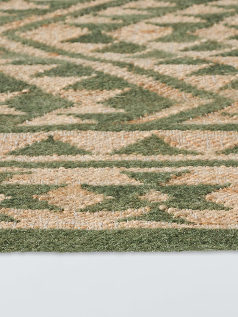 John Lewis Khira Kelim hand woven jute blend rug, UK version